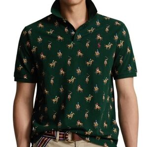 Polo by Ralph Lauren Men's Polo with Equestrian Print